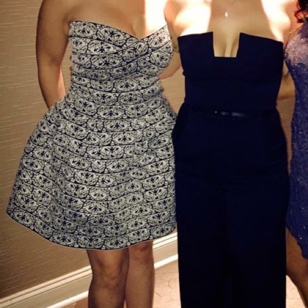 SOLD Gracia Bandage A Line Off the Shoulder Dress - Picture 4 of 4